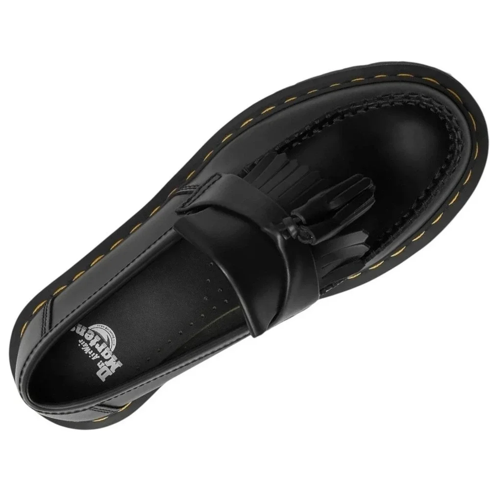 Dr. Martens Adrian Quad Black Platform Loafers Men's‎ 8 Women's 9 NWT